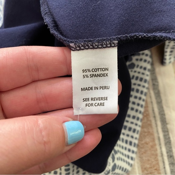 Spartina 449 Navy Blue Camilla Polo Shirt Dress XS - Picture 16 of 16